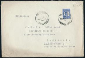 1934 Bárdossy László (1890-1946) későbbi magyar miniszterelnök aláírása bukaresti nagykövetté való k...