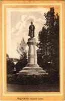 1911 Nagykároly, Carei; Kossuth szobor. Csókás László kiadása / statue, monument (fl)
