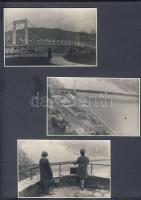 1964 7db fotó az új Erzsébet híd megnyitójáról