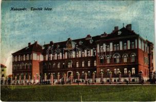 Kolozsvár, Cluj; Tanítók háza / teachers training institute (vágott / cut)