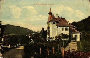 1914 Szovátafürdő, Baile Sovata; nyaralók / villas, spa (EB)