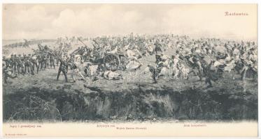 Raclawice, Smoniowice / Battle of Racławice s: Wojciech Kossak, Jan Styka - 8 pre-1945 3-tiled unfol...