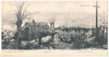 Raclawice, Smoniowice / Battle of Racławice s: Wojciech Kossak, Jan Styka - 8 pre-1945 3-tiled unfol...