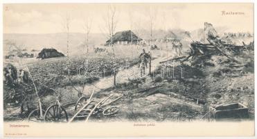 Raclawice, Smoniowice / Battle of Racławice s: Wojciech Kossak, Jan Styka - 8 pre-1945 3-tiled unfol...