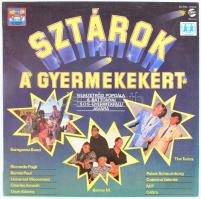 Various - Sztárok A Gyermekekért, Vinyl, LP, Compilation, Magyarország 1985 (A lemez az VG+, a borító az pedig VG)
