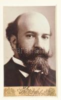 1902 Herzfeld Viktor lovag (Herzfeld Győző) (1856-1919) zeneszerző, hegedűművész, karmester, zenekri...