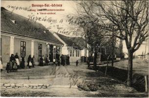 1911 Szentlőrinc, Baranya-Szent-Lőrinc; Vasút utca, Haag Imre üzlete és saját kiadása (EK)