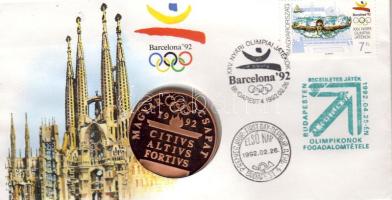1992 Barcelonai olimpia érmés boríték