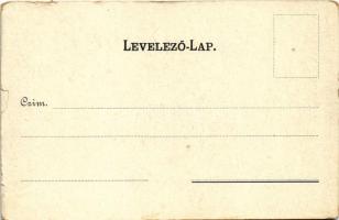 Balatonfüred, Meleg fürdő. Köves és Boros kiadása (szakadások / tears)