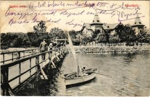 1908 Keszthely, Balaton partja (fl)