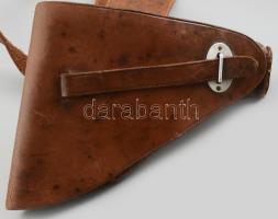M. Kir. Honv., 1935 M pisztolytáska, derékszíjjal és antatszíjjal / Officer's belt