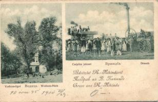 Nagykikinda Harvesting with traktor (EK)