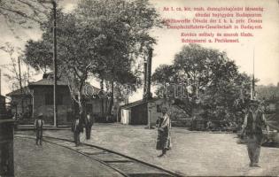 Budapest III. Hajógyár kovácsműhely, szurokfőzde