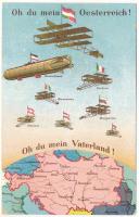 Oh du mein Österreich! Oh du mein Vaterland! / Osztrák-magyar birodalom katonai propaganda repülőgépekkel / WWI Austro-Hungarian military propaganda with aircrafts (EB)