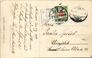 1917 Császári és Királyi Haditengerészet Dunaflottilla monitorja Szávaszentdemeternél / K.u.k. Krieg...