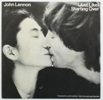John Lennon / Yoko Ono - (Just Like) Starting Over / Kiss Kiss Kiss. Vinyl, 7, Single, Stereo, 45 RPM, Pepita, Magyarország, 1981. VG+
