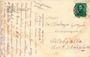 1939 Komárom, Komárnó; Magyar Királyi Folyamőrség monitora a Dunaparton / Hungarian river guard ship...