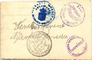 1940 Nyárádszereda, Nyárád-Szereda, Miercurea Nirajului; bevonulás / entry of the Hungarian troops. ...