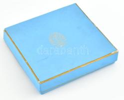 Herendi Porcelángyár litofán emléktányér, fehér mázas/biszkvit, jelzett, hibátlan, eredeti díszdoboz...