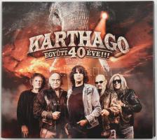 Karthago - Együtt 40 Éve!!! + Akusztik. 2 x CD, Album, Hammer Records, Magyarország, 2019. VG+