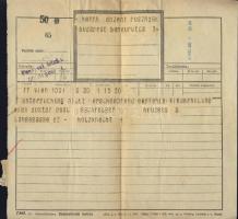 cca 1930 3db sörreklámos távirat