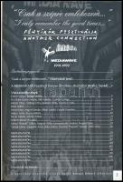 "Csak a szépre emlékezem..." Fényírók fesztiválja. Miadiawave 1991-1999. Győr, 2000, Madia...