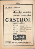 1931 A Motoros, Magyar Grand Prix III. évfolyam 4. szám, szakadással, 20p
