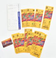 1996 Atlanta, 14 db belépőjegy az olimpia különböző versenyszámaira + limitált kiadású olimpiai telefonkártya / 1996 Atlanta Olympics, 14 entry tickets + limited edition phone card