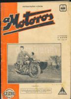 1931 A Motoros, Magyar Grand Prix III. évfolyam 6. szám, szakadással, 20p