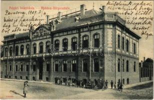 1907 Pancsova, Pancevo; Állami polgári leány iskola / girl school