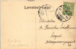 1907 Pancsova, Pancevo; Állami polgári leány iskola / girl school