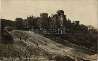 Odesa, Odessa; Schloss des Grafen Schembeck. Verlag der oest. ung. Verkaufstelle Feldpost 240. / castle. photo