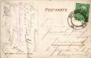 1911 Maribor, Marburg a. Drau; Kärntnerbahnhof / railway station (EK)