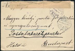 1917 Tábori posta levél "TP 632 b", 1917 Field postcard "TP 632 b"