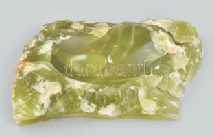 Nagy méretű jáde hamutál 14x19 cm