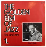 Count Basie - The Golden Era Of Jazz 1. - Live And Rare,  Vinyl, LP, Compilation, Magyarország 1983 (VG+)