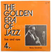 Benny Goodman - The Golden Era Of Jazz 4. - Live And Rare, Vinyl, LP, Magyarország 1983 (VG+)