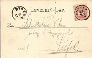 1898 (Vorläufer) Tátra, Magas-Tátra, Vysoké Tatry; Béka-tó és Tengerszemcsúcs / Froschsee und Meerau...