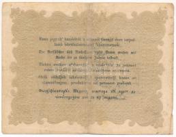 1848. 10Ft "Kossuth bankó" T:VG ly., fo. Adamo G111