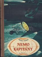 1961 Jules Verne: Némó kapitány könyv a Móra Ferenc Könyvkiadó jóvoltából, szép állapotban