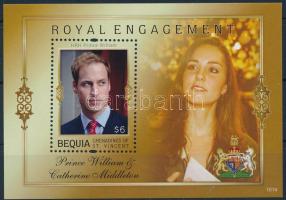 The engagement of Prince William and Kate Middleton block, Vilmos herceg és Kate Middleton eljegyzése blokk