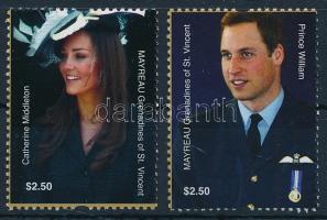 2011 Vilmos herceg és Kate Middleton eljegyzése sor Mi 88-89
