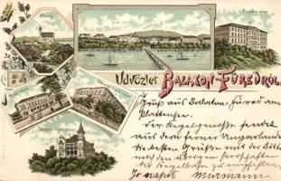 1896 Balatonfüred Litho