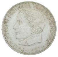 NSZK 1957J 5M Ag "Joseph von Eichendorff halálának 100. évfordulója" T:AU patina, kis ph /...