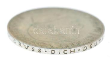 NSZK 1957J 5M Ag "Joseph von Eichendorff halálának 100. évfordulója" T:AU patina, kis ph /...