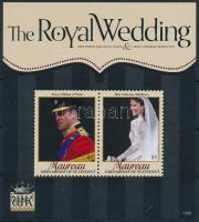 2011 Vilmos herceg és Kate Middleton esküvője blokk Mi 15