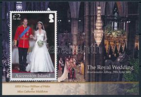 2011 Vilmos herceg és Kate Middleton esküvője blokk Mi 69