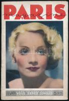 1933 Paris magazine háború előtti erotikus képes magazin egy száma