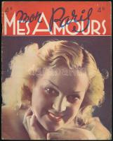 cca 1935 Mon Paris mes amours háború előtti erotikus képes magazin egy száma, jó állapotban