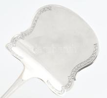 Ezüst(Ag) masszív süteményes lapát, jelzett, h: 24,2 cm, nettó: 176,1 g
